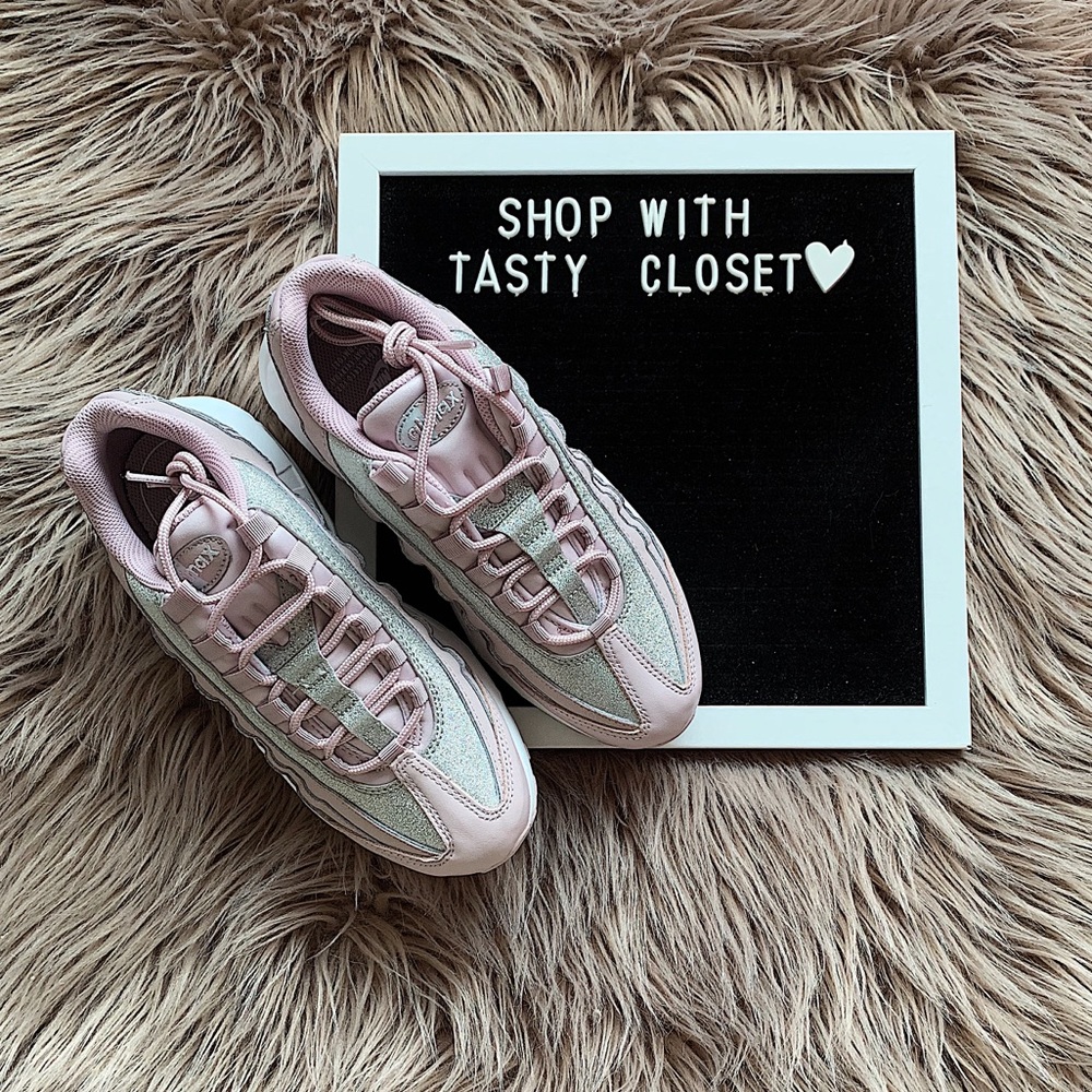 Nike glitter air max 95 se sneakers - Picture 4 of 8
